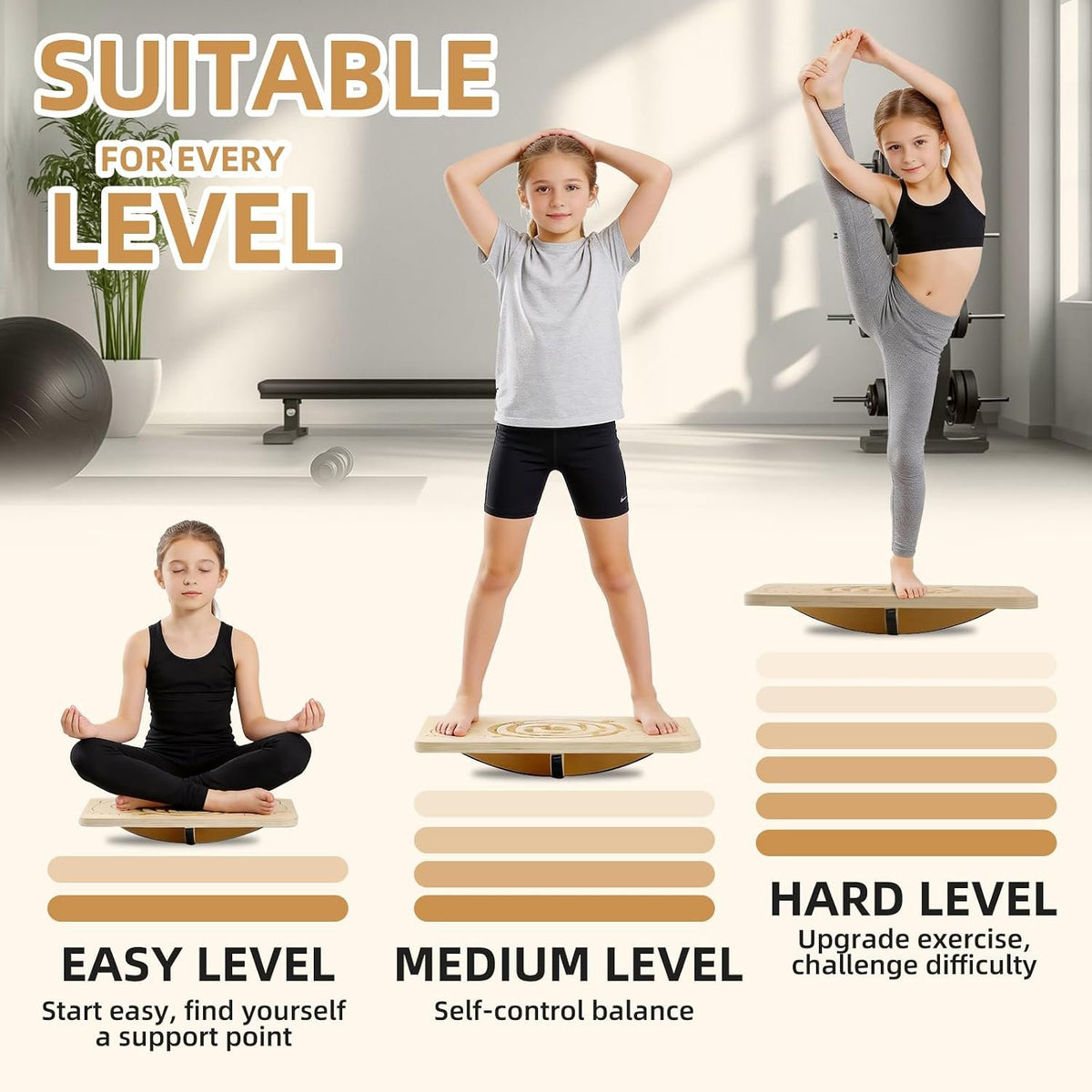 Juoe 360° Maze Balance Board Wobble Board,Sensory Balance Toys