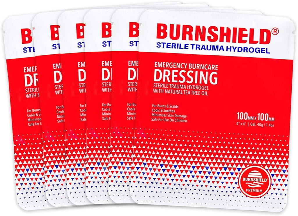 Burnshield 4" X 4" Burn Dressing, Sterile - 6 Count