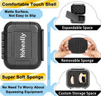 Set High Seal IPV8 Waterproof Hearing Aid Case with Extractable Sponge | Drop-Proof, Shock-Proof and Crush-Proof Storage Box, Hearing Aids Accessories Supplies for Oticon, Starkey, Phonak, Philips