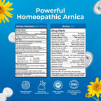 VitaMedica Arnica Tablets & Gel Bundle - 150 Tablets + 3 oz Gel | Support for Bruising, Swelling & Soreness, Rapid-Dissolve 30X Tablets + Water-Based Topical Gel, Plant-Based