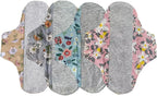 Reusable Pads for Women,Breathable Panty Liner - Washable Overnight Cloth Panty Liners | for Daily Use Sleep Travel Work Beach Postpartum Home