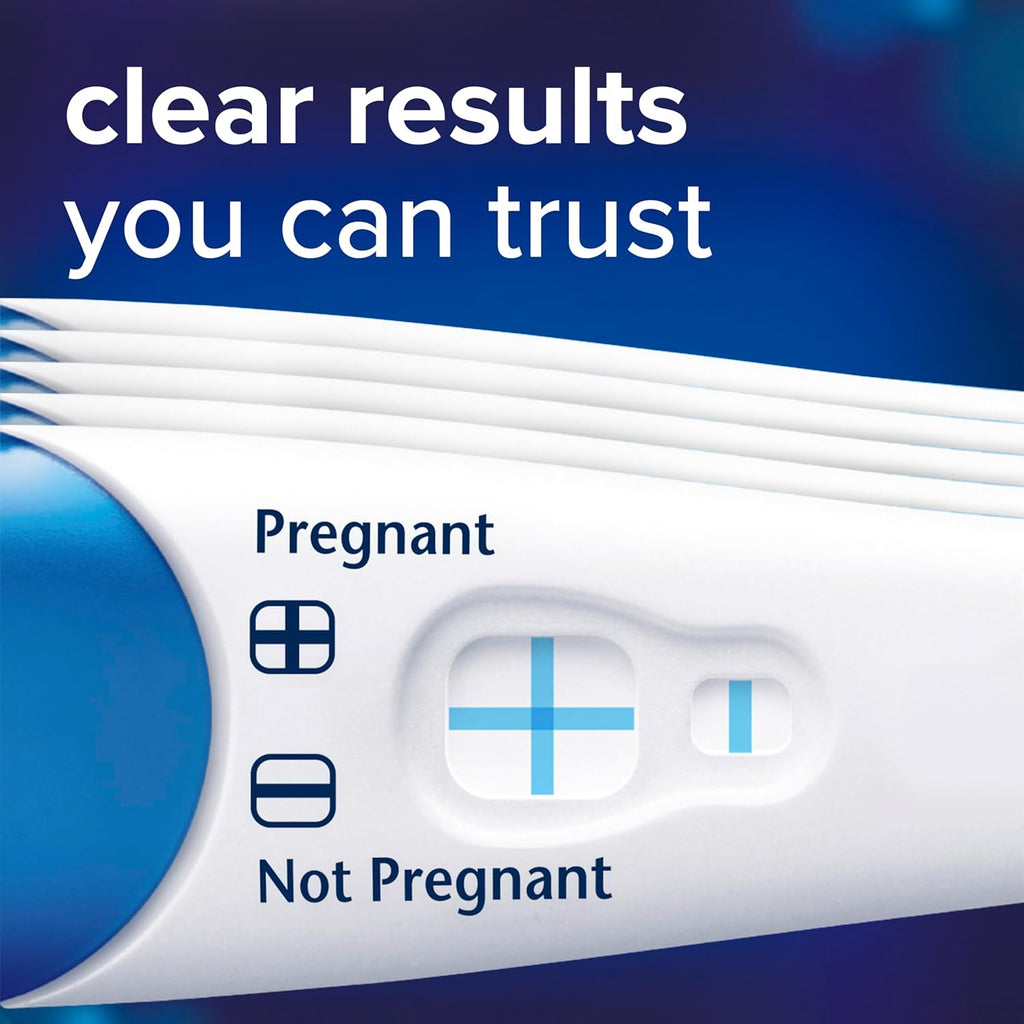 Clearblue Pregnancy Test, Rapid Detection Value Pack, Result As Fast As 1 Minute, 5 Tests