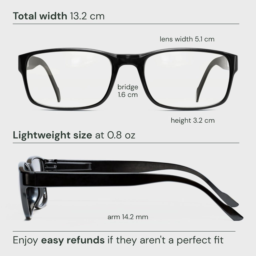 Gaoye Reading Glasses Men/Women, Eyeglasses, Blue Light Readers for Men/Women, Computer Eye Glasses, Cheaters