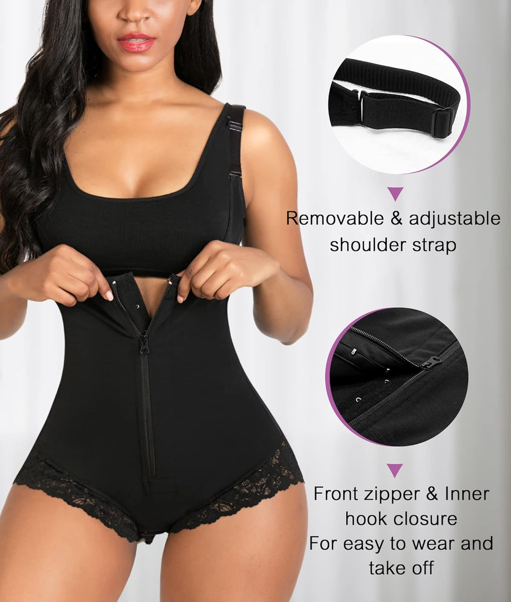 YIANNA Fajas Reductoras Mujer Body Reductor Colombianas Shapewear Shapewear Tummy Control Postpartum