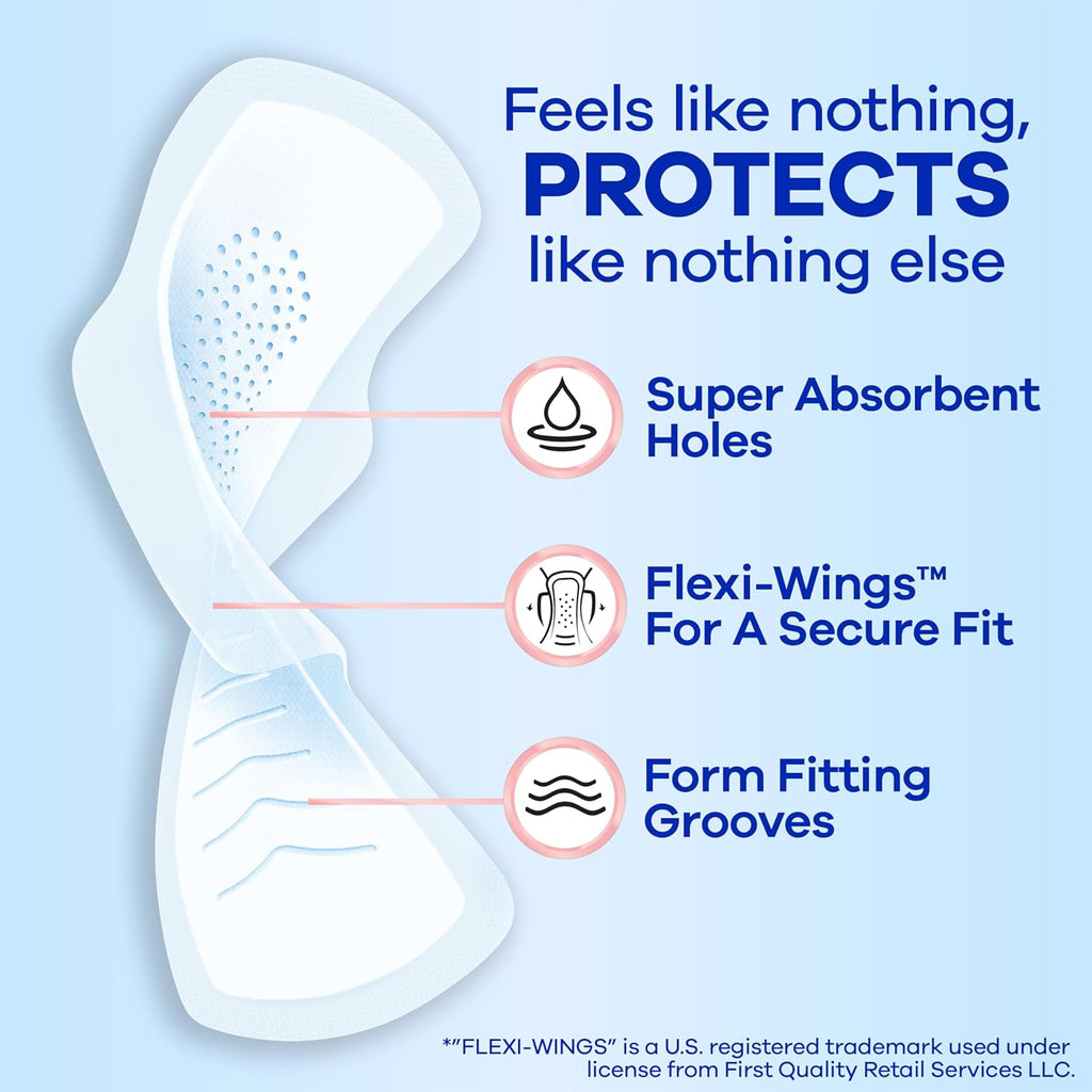 Always Infinity Pads with Wings, Heavy Flow, 46 Count