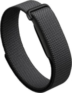 Google Fitbit Air Performance Loop Band - One Size - Obsidian | Only compatible with Fitbit Air, microadjustable, polyester, nylon, and elastane yarn band, workout-friendly