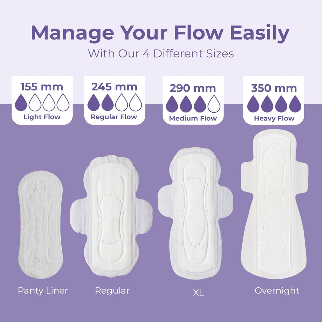 Saathi Panty Liners For Women-24 Pantyliners,Certified Organic Bamboo Biodegradable Fiber For Advanced Protection Against Leakage,Discharge,Light Period Flows&Rashes. Eco-Friendly,Natural&Compostable
