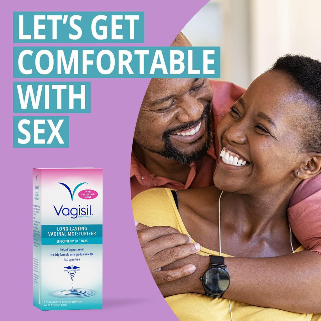 Vagisil Prohydrate, Internal Vaginal Moisturizing Gel & Lubricant, 8 Count