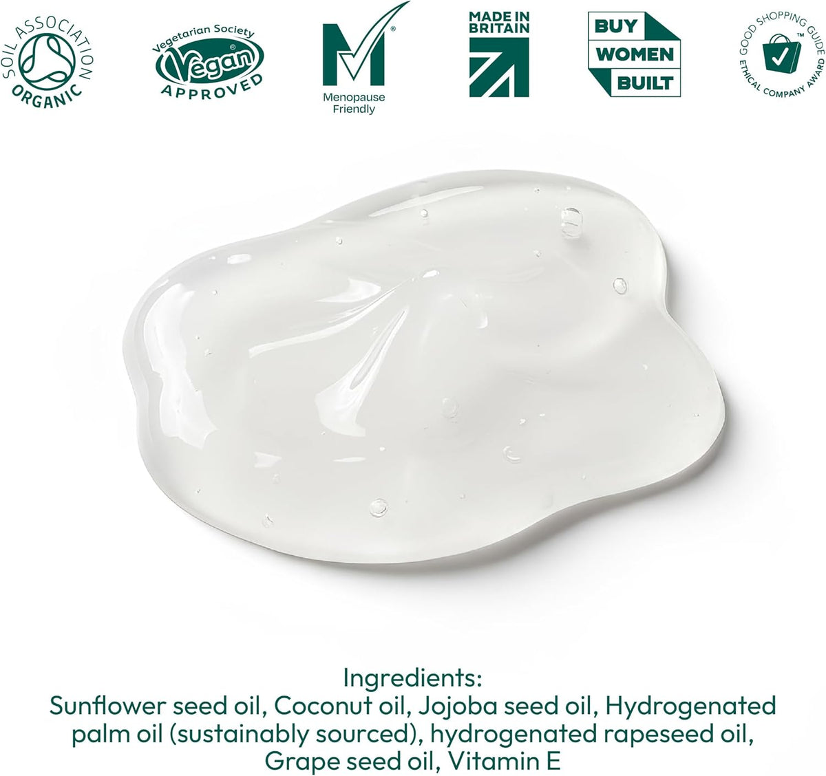 YES Coconut Oil Based Personal Lubricant, Nourishing & Long Lasting for Vaginal Dryness, Certified Organic, Natural Alternative to Silicone Lubricants (6 Applicators)