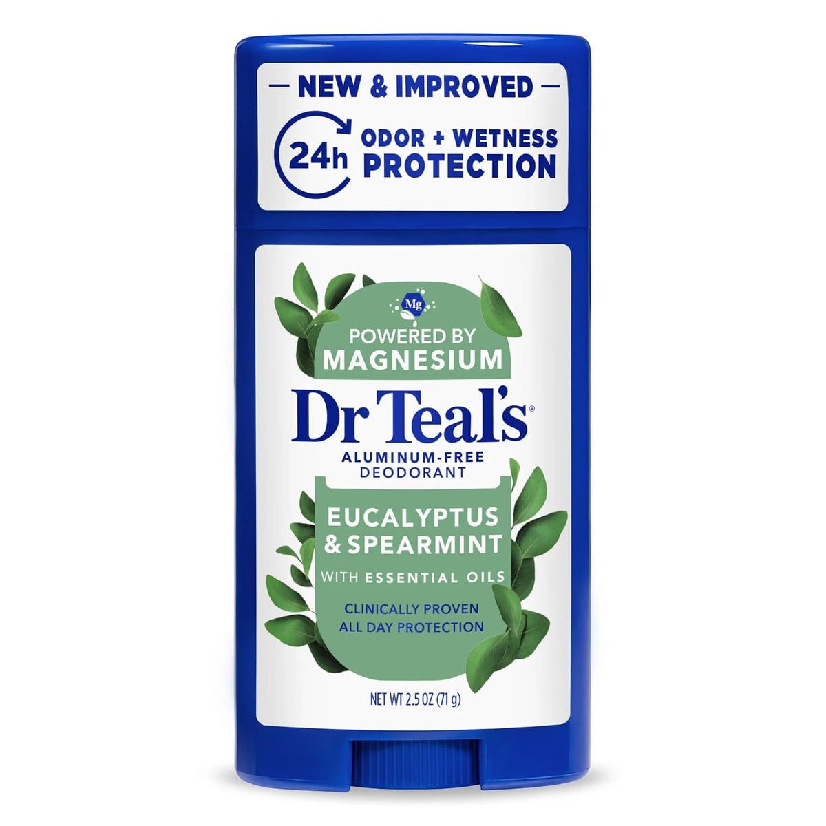 Dr. Teals Eucalyptus Deodorant Gift Set (2 Pack, 2.5oz Ea.) - Eucalyptus Essential Oils with Shea Butter & Arrowroot Powder - Aluminum, Paraben, & Phthalate Free - Dermatologist Tested