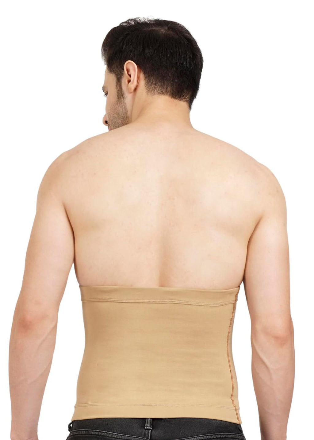 Moderate Compression Abdominal Shapewear | Slip-On Design | Support for Post-Cesarean, Postpartum, and Abdominal Liposuction | Umbilical and Abdominal Hernia (Beige, XS)