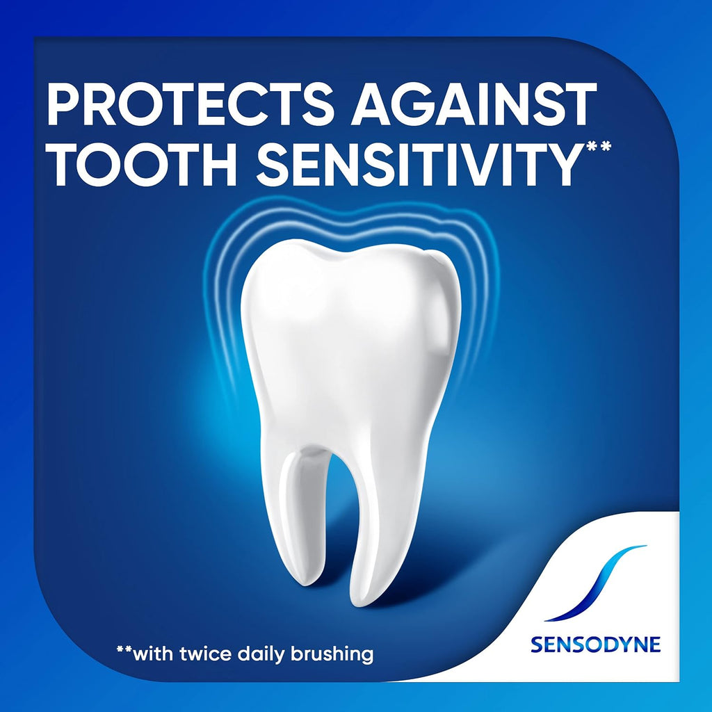 Sensodyne Repair and Protect Whitening Toothpaste, 3.4 oz (Pack of 2) | Toothpaste for Sensitive Teeth and Cavity Prevention