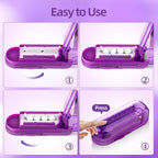 DUBSTAR Pill Cutter Splitter for Small and Tiny Pills Multiple Cuts Purple