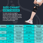 CUREWRAP Adjustable NEOPRENE HINGED KNEE BRACE UNIVERSAL SIZE (14.8" 24.4") for Men & Women| Knee Support Pain Relief, ACL, Meniscus, Ligament Tear, Arthritis, Post-Surgery, Injury & Sports Recovery | 12.5 INCH Long Knee Stabilizers