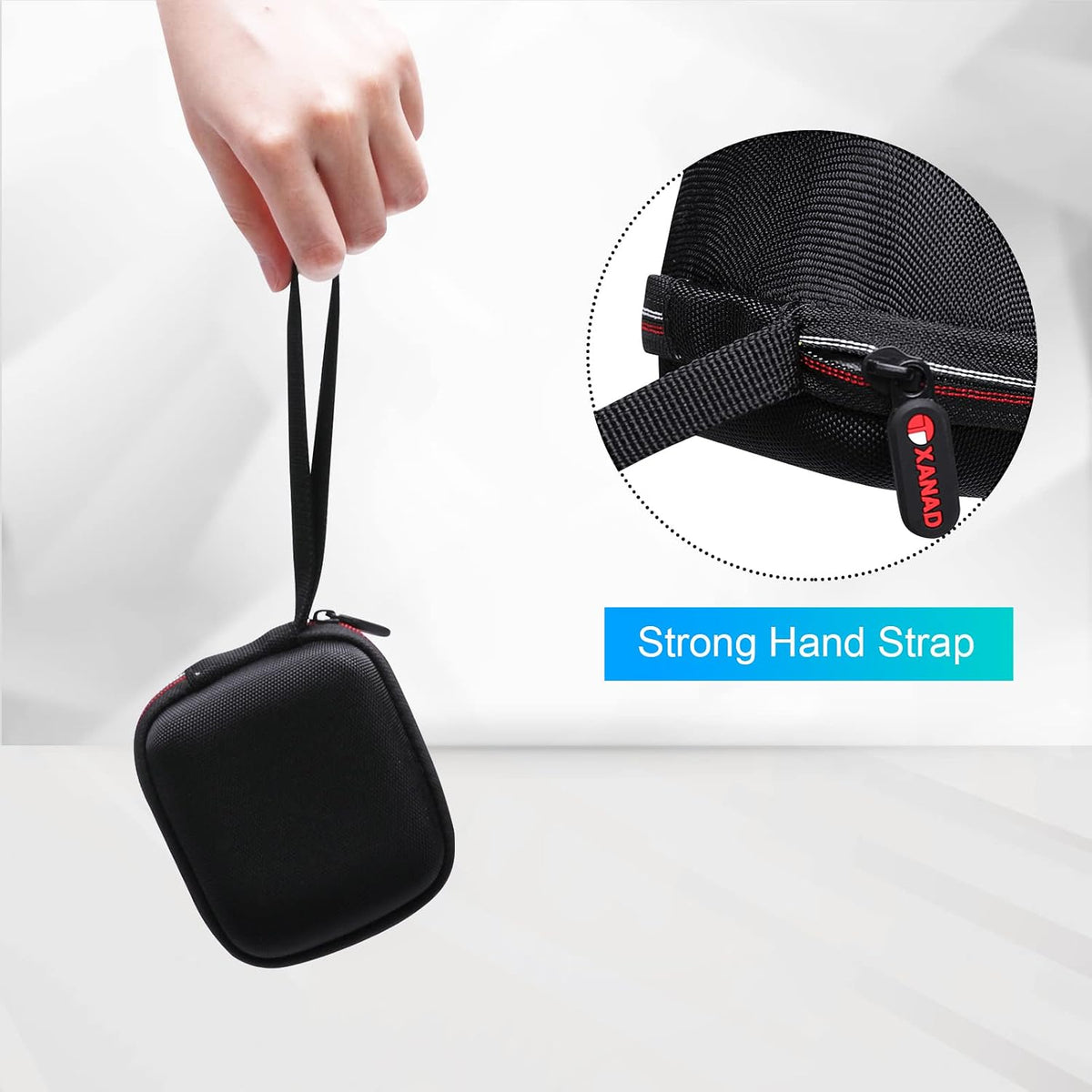 XANAD Case for Oklar/MMIZOO/Medline Etc Wrist Blood Pressure Monitor, Gray | for Omron/BENECEN/iHealth Push/SmartHeart/MBUPAI/Maynovia Etc Wrist Blood Pressure Monitor