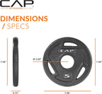 CAP Barbell 2-Inch Olympic Weight Plate | Multiple Options