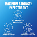 Mucinex 12Hr Max Strength Expectorant, Chest Congestion Relief, 48 Tablets