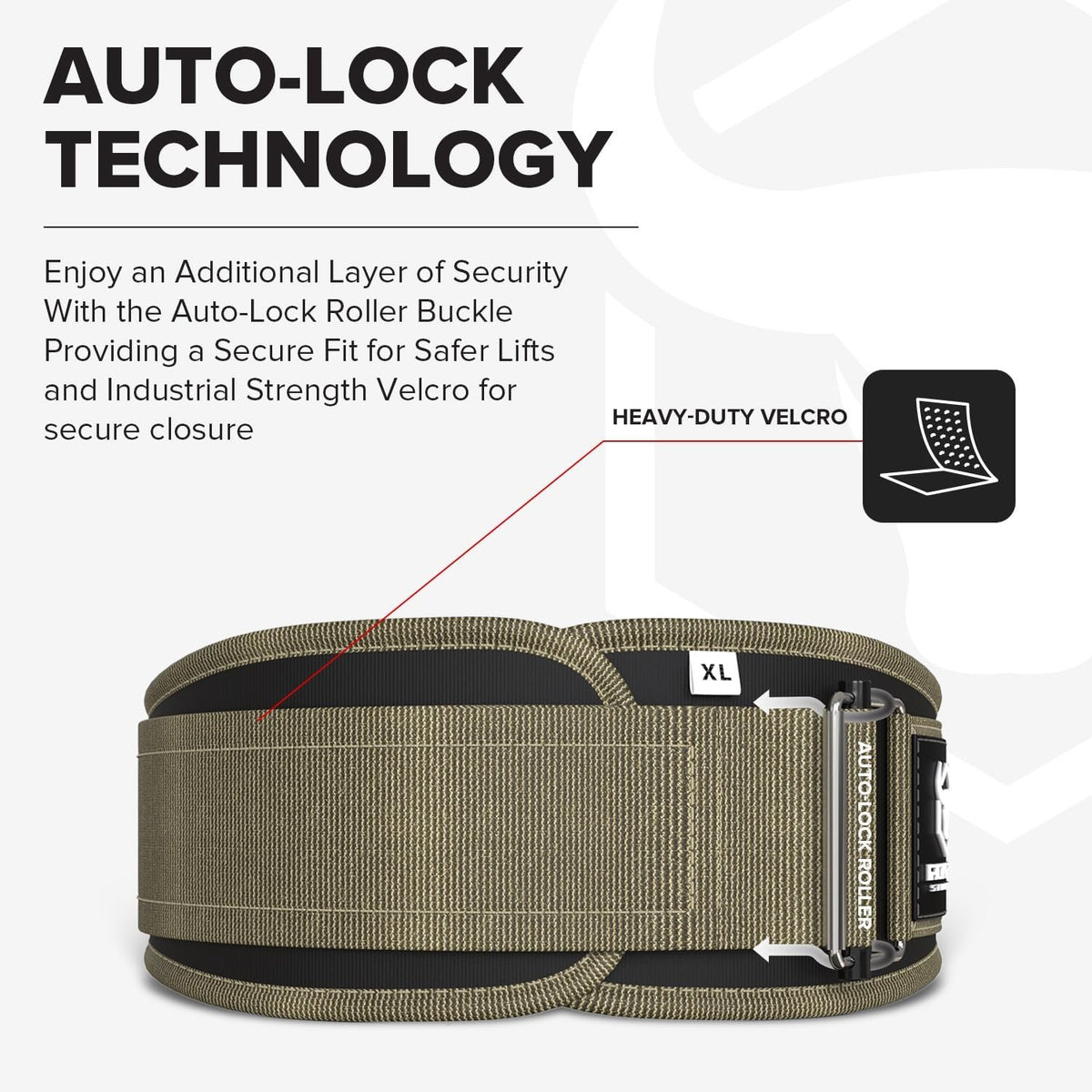 Weight Lifting Belt for Men and Women - Great for Squats, Deadlift, Lunge, Exercises and Training - Best for Olympic, Cross-Training and Bodybuilding Workout