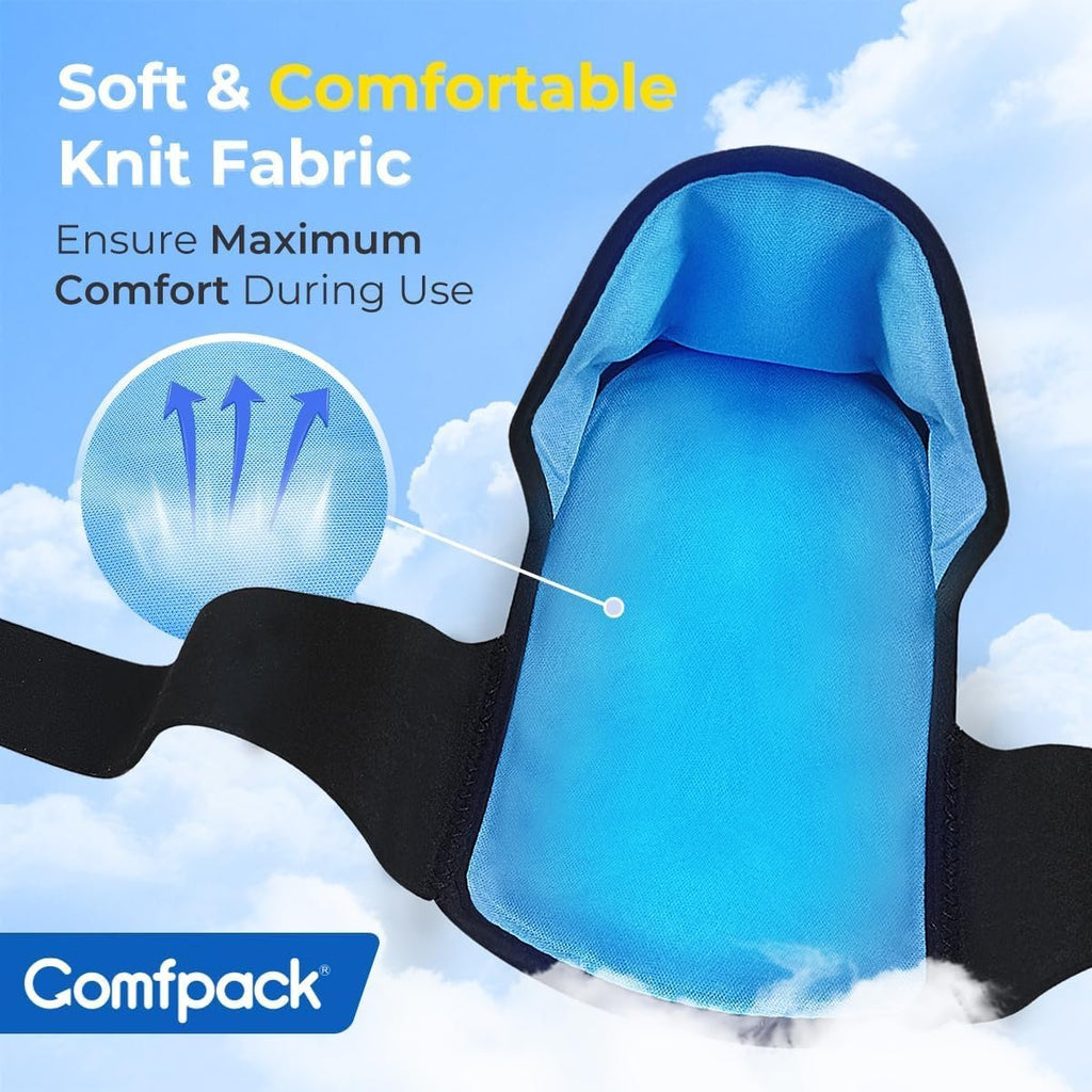 Comfpack Plantar Fasciitis Relief Ice Packs, 2PCS Heel Ice Pack Warp
