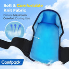 Comfpack Plantar Fasciitis Relief Ice Packs, 2PCS Heel Ice Pack Warp