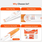 iHealth Pregnancy Test 5-Pack Value Kit - Ultra Sensitive Early Detection(10mIU/mL) - Over 99% Accurate Early Pregnancy Test - Multi-Pack Pruebas De Embarazo for Reliable Home Tracking