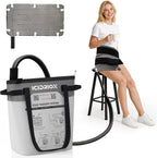 Quiet Ice Machine for Hip After Surgery, Programmable & Portable | FSA ELIGIBLE HSA:12-H,12-QT Cold Therapy Machine, Dedicated Hip/Full Knee Pad for Post-op Hip Replacement Pain Relief at Home