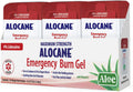 ALOCANE® Emergency Burn Gel Maximum Strength 4% Lidocaine Individual Use Packets,Commercial Grade, for Restaurants, Manufacturing, Other Heat Related Work environments, for Commercial Use Only, 24 Ct