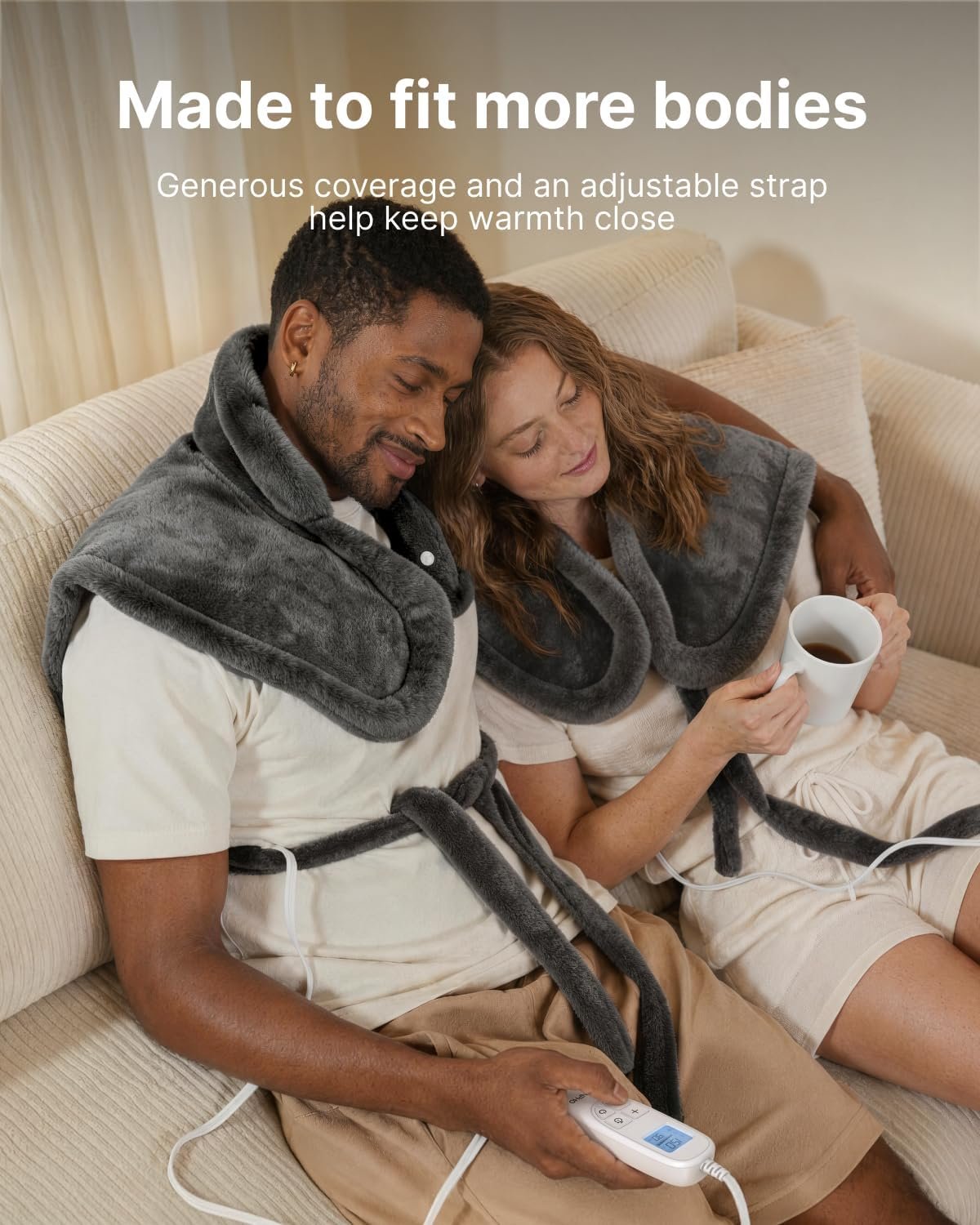 RENPHO Heating Pad for Back, Christmas Gift for Women, FSA Eligible HSA