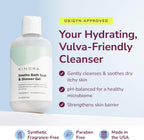 Kindra Soothe Vulva Wash - pH Balanced Unscented Intimate Feminine Wash
