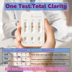 Vaginitis Test Kit, Rapid Screening for Common Vaginal Discomfort Causes – at-Home Self Test for Women – Fast, Easy & Accurate – 1 Test