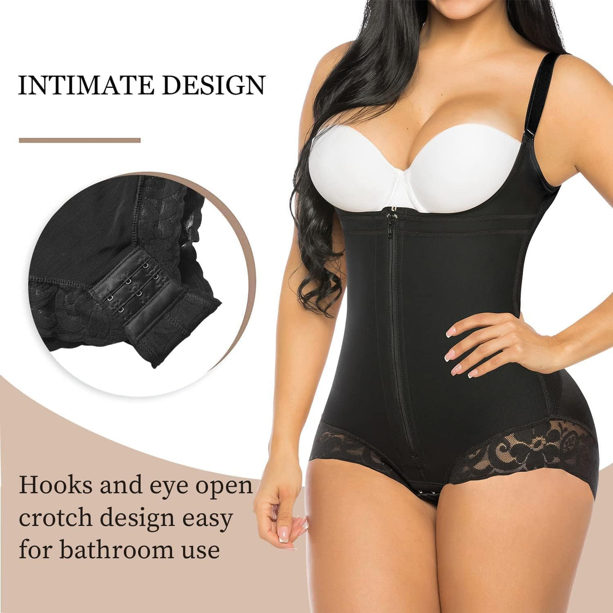 YIANNA Fajas Reductoras Mujer Body Reductor Colombianas Shapewear Shapewear Tummy Control Postpartum