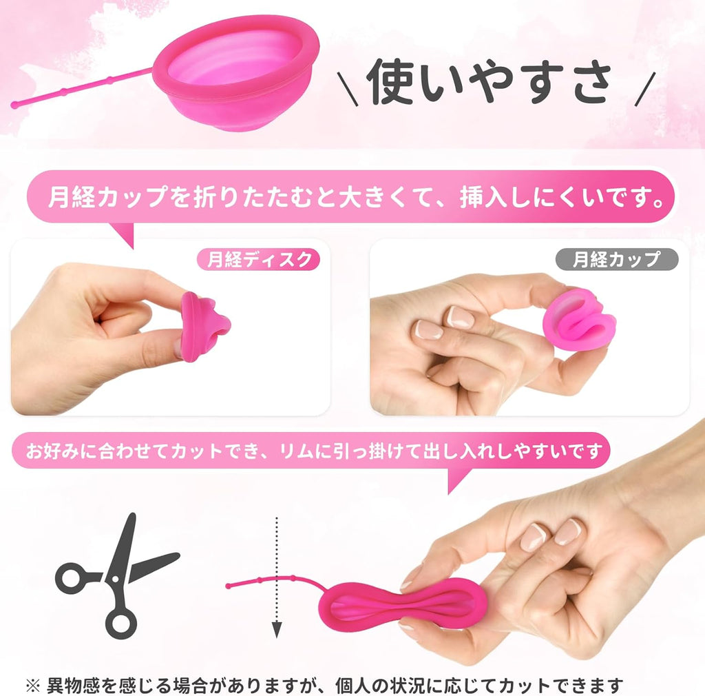 Menstrual Discs Large Pack Silicone
