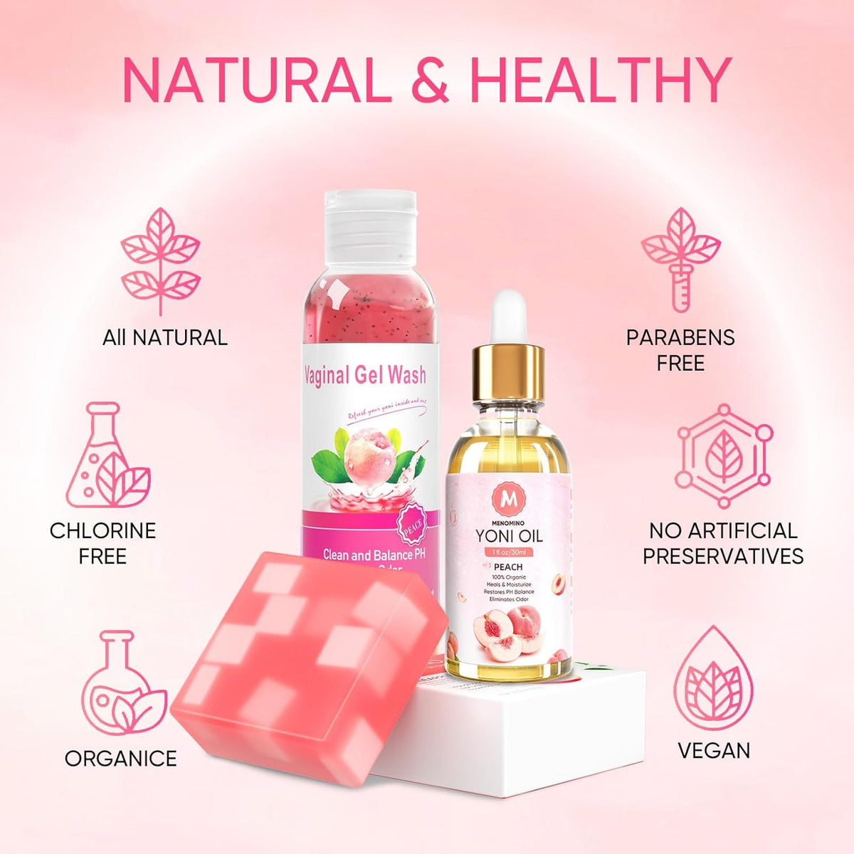 MENOMINO Intimate Cleansers 150Ml 30Ml