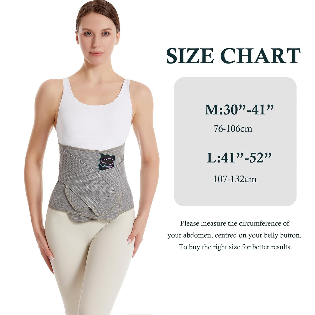 Postnatal Gastric Band, Gastric Band for Post-Surgery Care, Adjustable Lumbar/Pelvic Belt for Abdominal and Lumbar Support