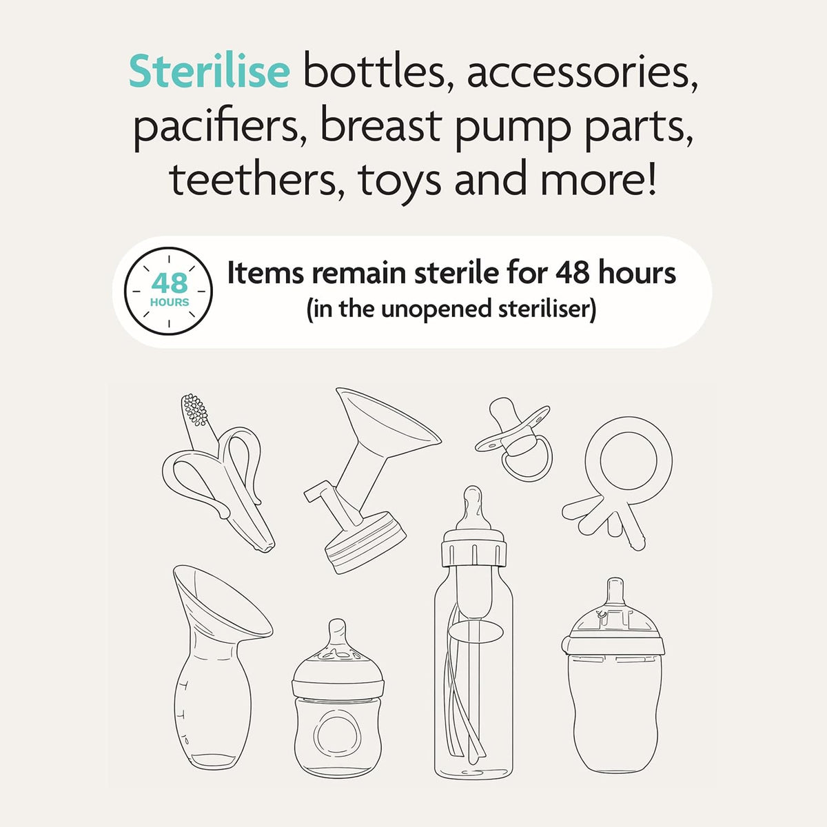 Baby Brezza Disinfectants Sterile