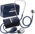 Primacare DS-9197-BL Professional Classic Series Manual Adult Size Blood Pressure Kit, Emergency Bp kit with Stethoscope and Portable Leatherette Case, Nylon Cuff, Blue