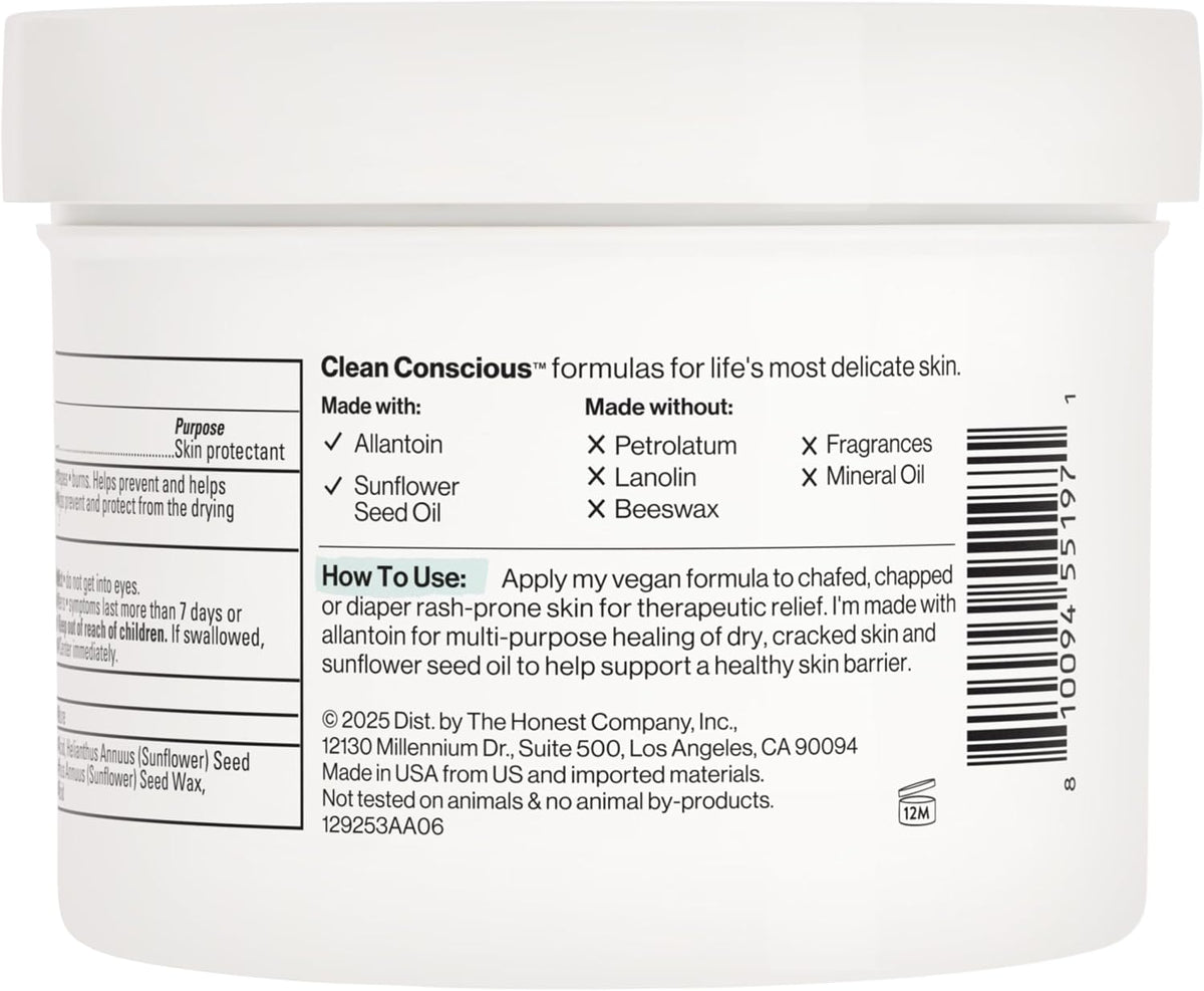 The Honest Company Head-to-Toe Healing Ointment, Fragrance-Free, 10 oz