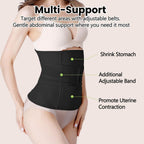 Postpartum Girdle C-Section Recovery Belt Belly Wrap Belly Band | Postpartum Belly Band Post Surgery Pregnancy Belly Support Band Abdominal Binder Shapewear Back Support