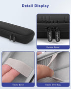 Diabetes Travel Case for Diabetic Test Kit Glucose Meter, Insulin Pen More | Portable Hard Travel Carrying Organizer Case for Blood Glucose Meter, Insulin Pen, Syringe, Lancets, Lancing Device & More