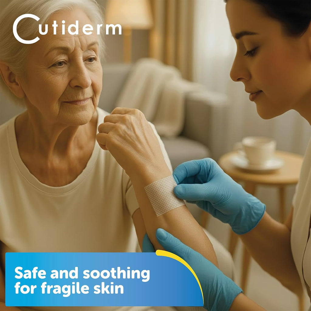 Cutiderm Paraffin Gauze Dressings 5cm x 5cm Pack of 20