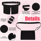 Tummy Drain Bottle Holder, Post Surgery Drain Bag Holder for Breast Surgery Adjustable Comfortable Breathable Great for Post-Surgery Care Includes 2 Bags