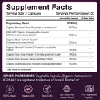Menopause Supplements for 45+ Women | Hot Flash, Night Sweat & Mood Swing Relief | Ayurvedic Herbal Blend with Shatavari, Ashwagandha, Black Cohosh | Eases Dryness & Boosts Libido | 60 Capsules
