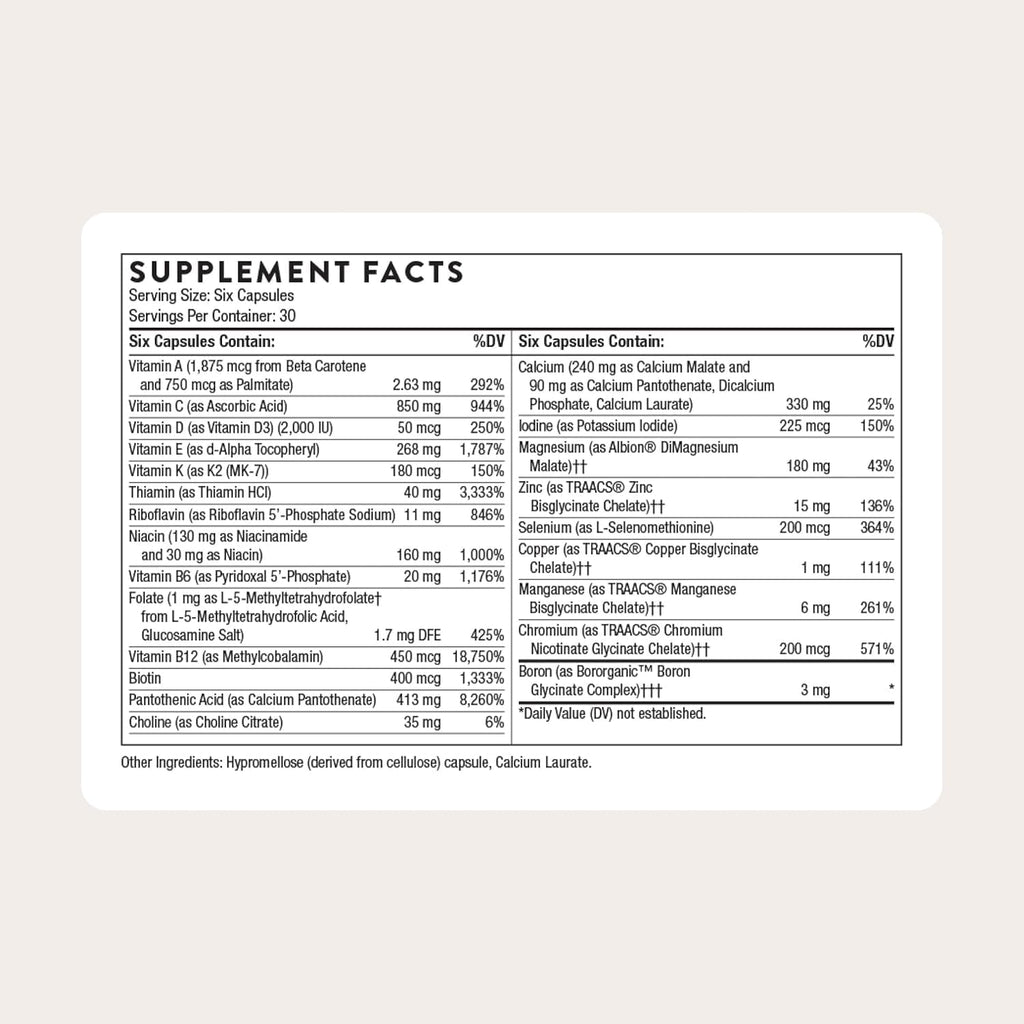 A Dietary Supplements 180 capsules
