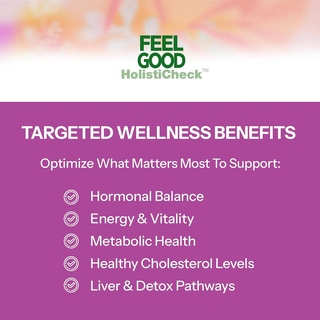 Feelgood HolistiCheck™ Women's Wellness Test, at-Home Sample Collection Kit