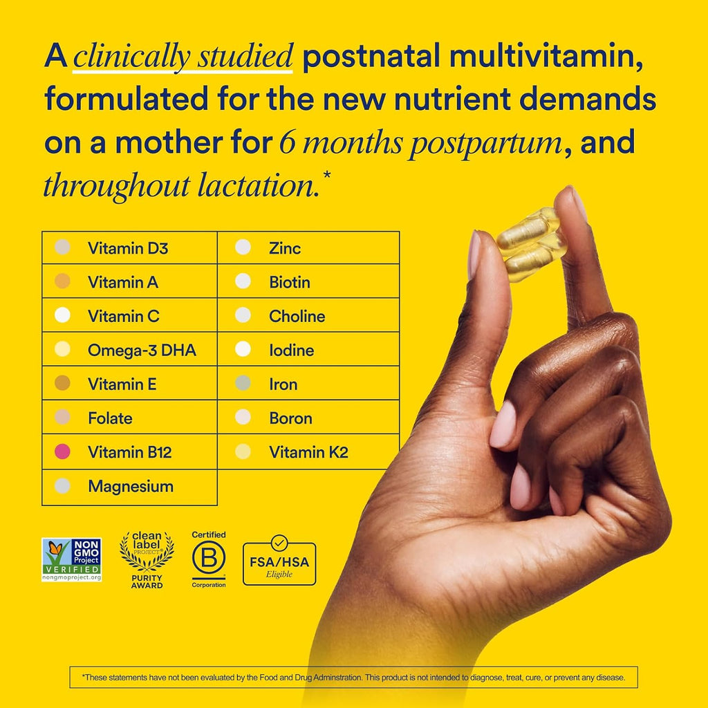 Ritual Women's Postnatal Multivitamin - 60 Capsules - 30 Servings