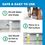 Safe Home® Ultimate DIY Drinking Water Test Kit – Testing for Lead, Bacteria, Hardness, Copper, Fluoride, Iron, Nitrate, pH, & More – City or Well Water – 302 Tests/Kit.