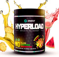 Onest Hyperload Pre Workout Supplements 387.5g | 25 Servings Workout Powder for Men & Women | Enhances Muscle Power & Energy | Caffeine, L-Citrulline Malate, Alanine, L-Theanine Sports Drink Powder (Hyperload, Summer Twist)