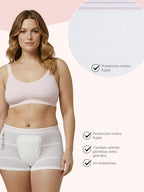 Herzmutter Postpartum Underwear - 7 Pack - OekoTex - Maternity Panties - Disposable Underwear for Women 9500