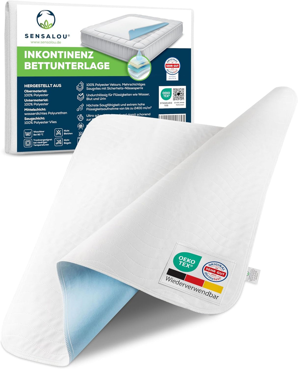 Sensalou Maternity Pads Waterproof Breathable 90 cm