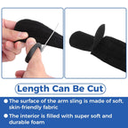 Adjustable Arm Sling - Comfortable Support for Shoulder and Arm Recovery, Lightweight and Easy to Use, Great for Fractures and Injuries